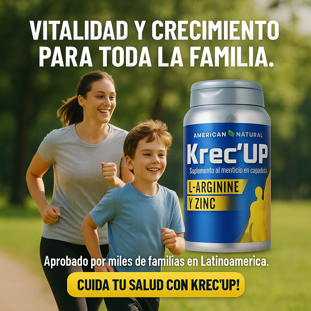KREC'UP: ¡El Impulso Natural para Crecer Fuerte y Sano! - Todo y mas 
